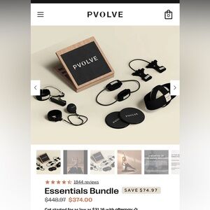 Pvolve equipment - will sell items separately!